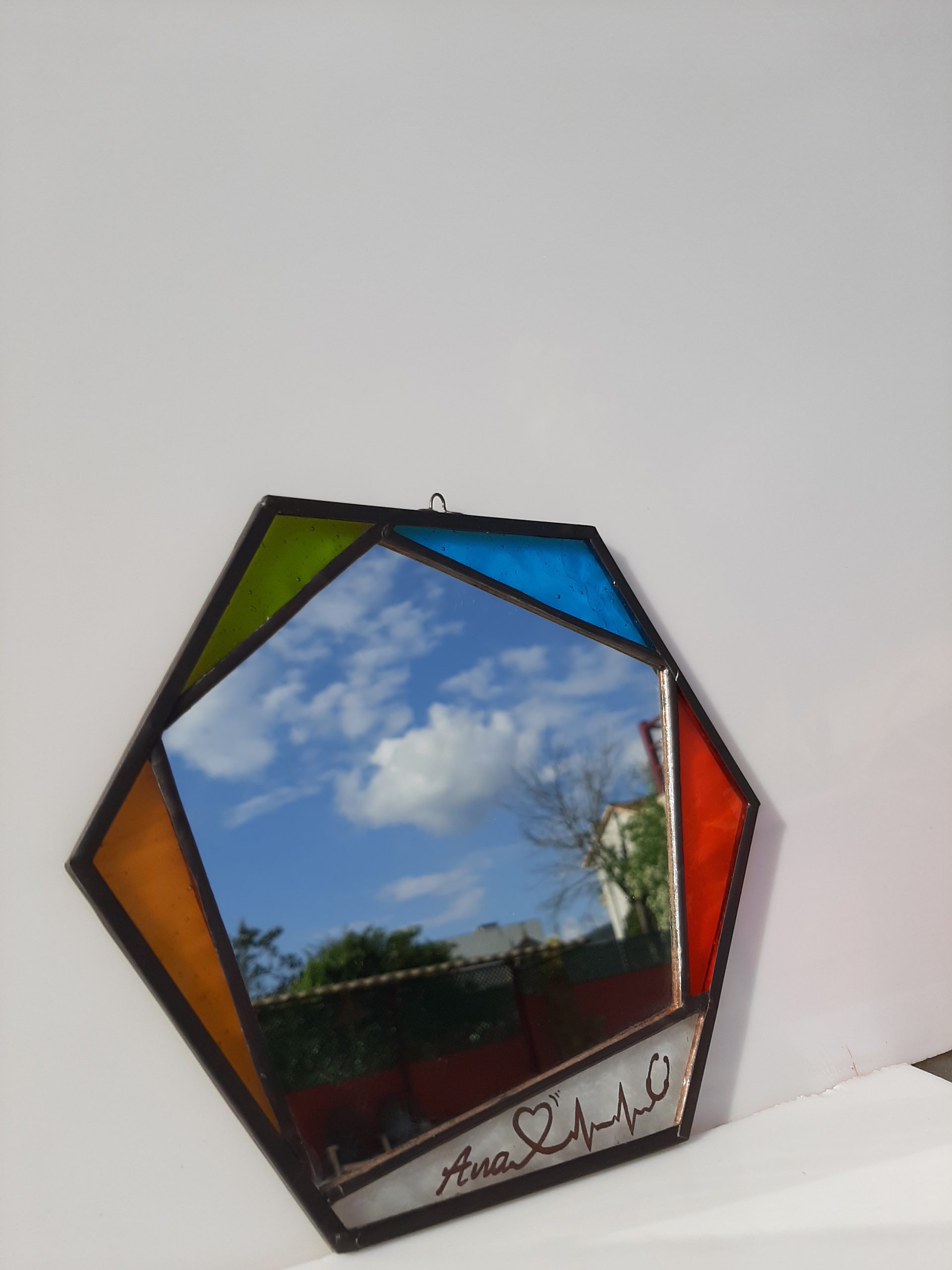 Espejo Hexagonal 4 - Anacos de cores Espejo hexagonal