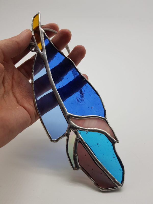 Pluma de colores