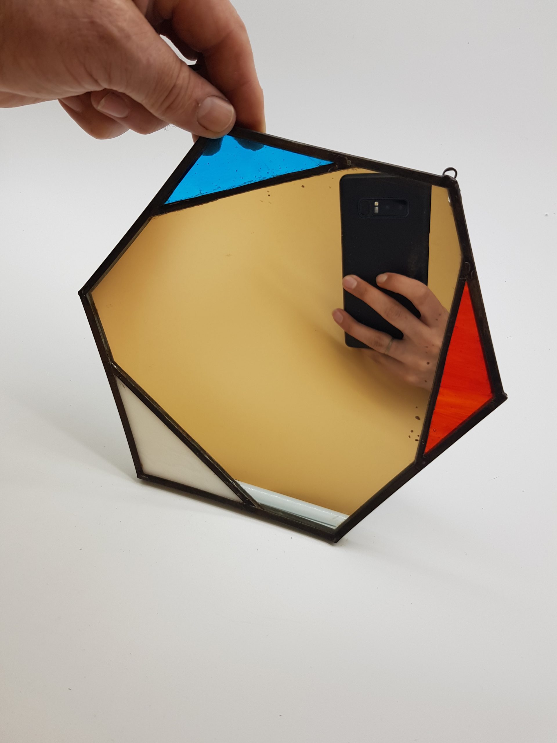 Espejo Hexagonal 1 - Anacos de cores Espejo hexagonal