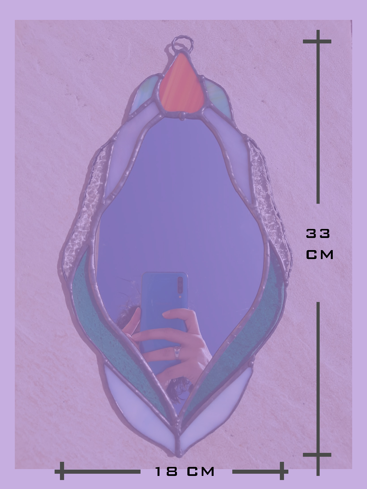 Espejo Vulva 4 - Anacos de cores Espejo Vulva - Imagen 4